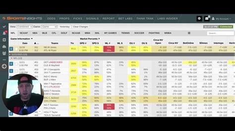 betting percentages